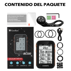 Coospo BC200 + Extensor + Protector de pantalla