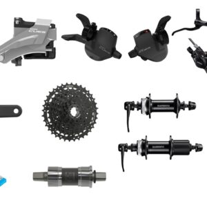GRUPO MTB CUES 36/22T 11-36T 2X9V SHIMANO